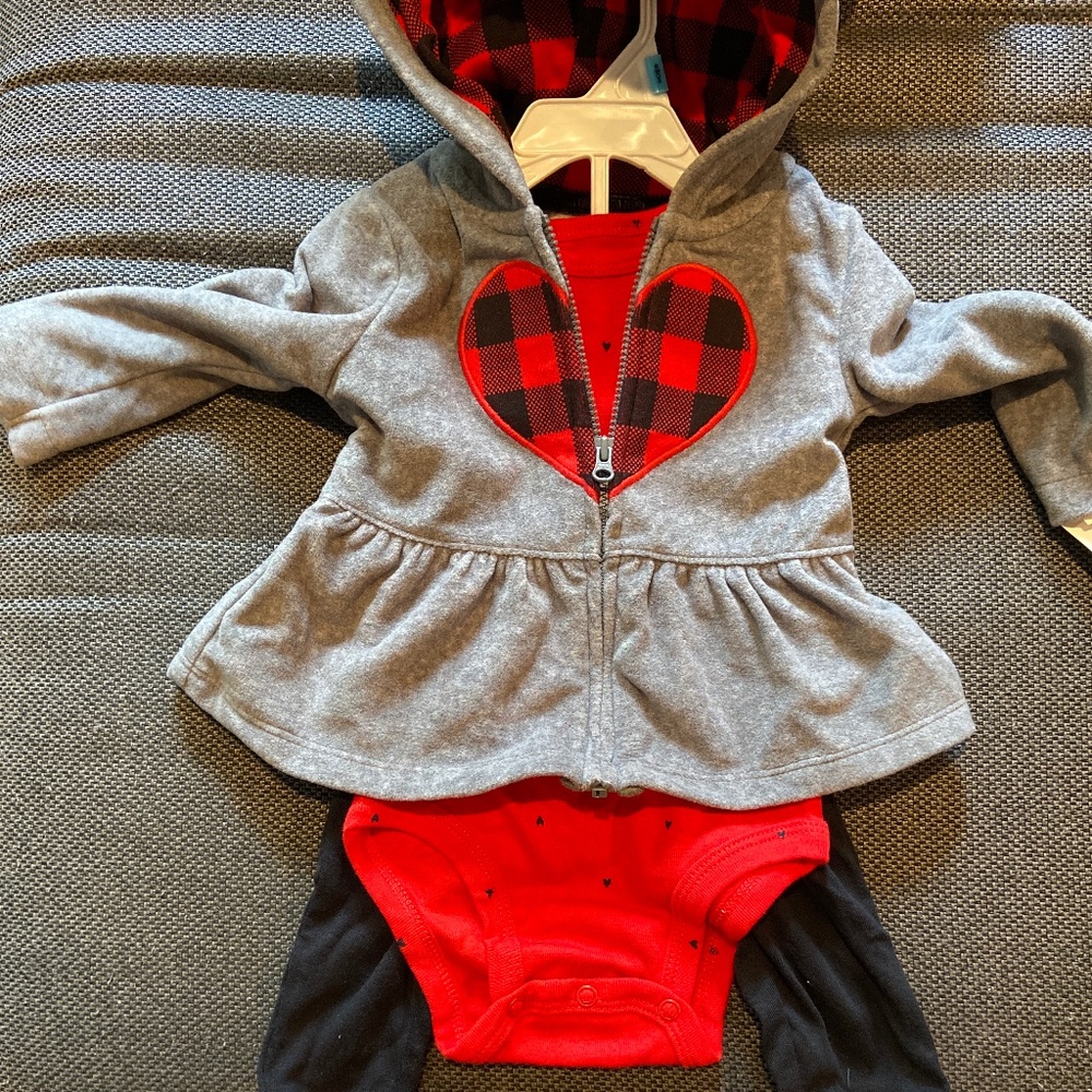 Onesie, leggings and jacket set